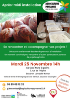 25 novembre 14H Installation