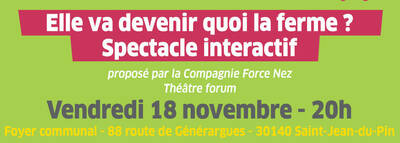 Théatre forum : transmettre sa ferme