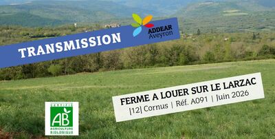 TRANSMISSION | Ferme à louer sur le Larzac