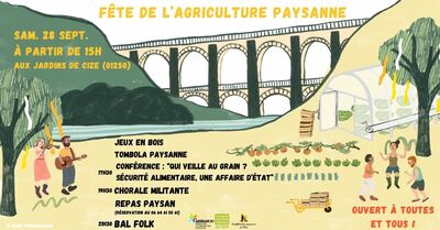 Au programme de la fête paysanne du 28 septembre 