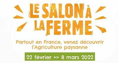 Salon à la ferme : appel à ouvrir vos fermes !