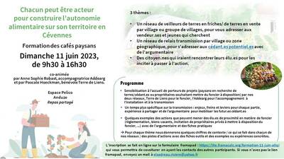 Atelier tous publics : Construire l'autonomie alimentaire