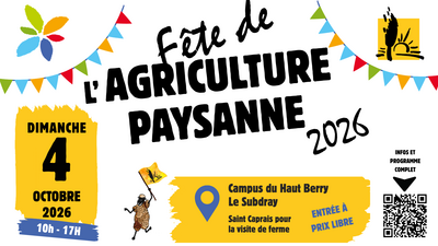 FÊTE DE L'AGRICULTURE 2026