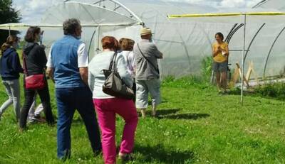 Une exploitation bio a ouvert ses portes aux visiteurs