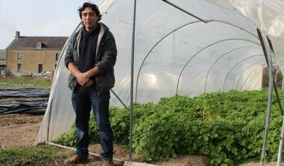 Crozon-sur-Vauvre (Indre) : Romain Moreau ou la bonne recette du maraîcher