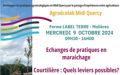 9 octobre 2024 : Echange de Pratiques entre Maraichers