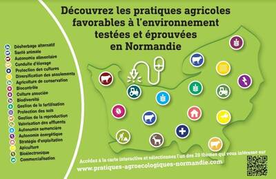 Mise à jour de la carte interactive valorisant les pratiques favorables à l’environnementarticle !