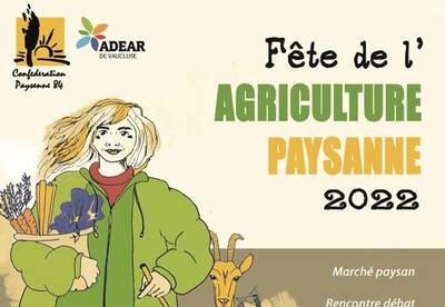 Fête de l'Agriculture Paysanne le 15 octobre 2022