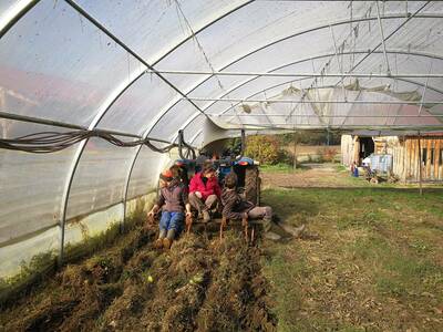 Visite paysanne : ferme collective