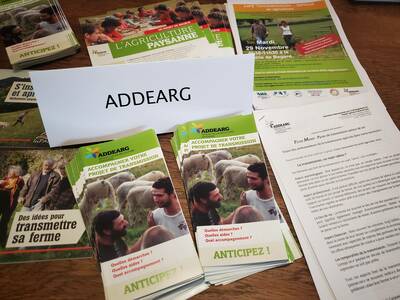 L'Addearg au forum de la transmission agricole