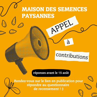 Semences Paysannes : les disponibilités et les besoins futurs !