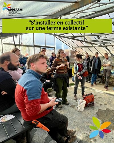 Une rencontre pour s'installer en collectif sur une ferme existante