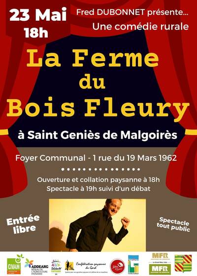 Comédie rurale à St Géniès de Malgoirès