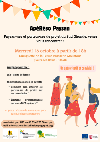 ApéRéso Paysan en Sud Gironde ! 