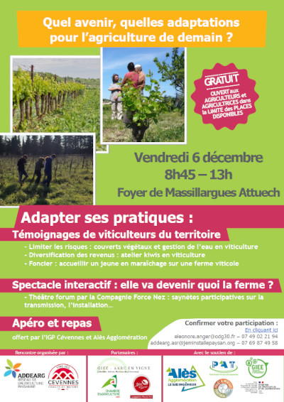 Quel avenir, quelles adaptations pour l’agriculture de demain ?