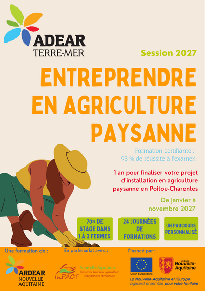 Retour de la formation certifiante Entreprendre en Agriculture Paysanne !