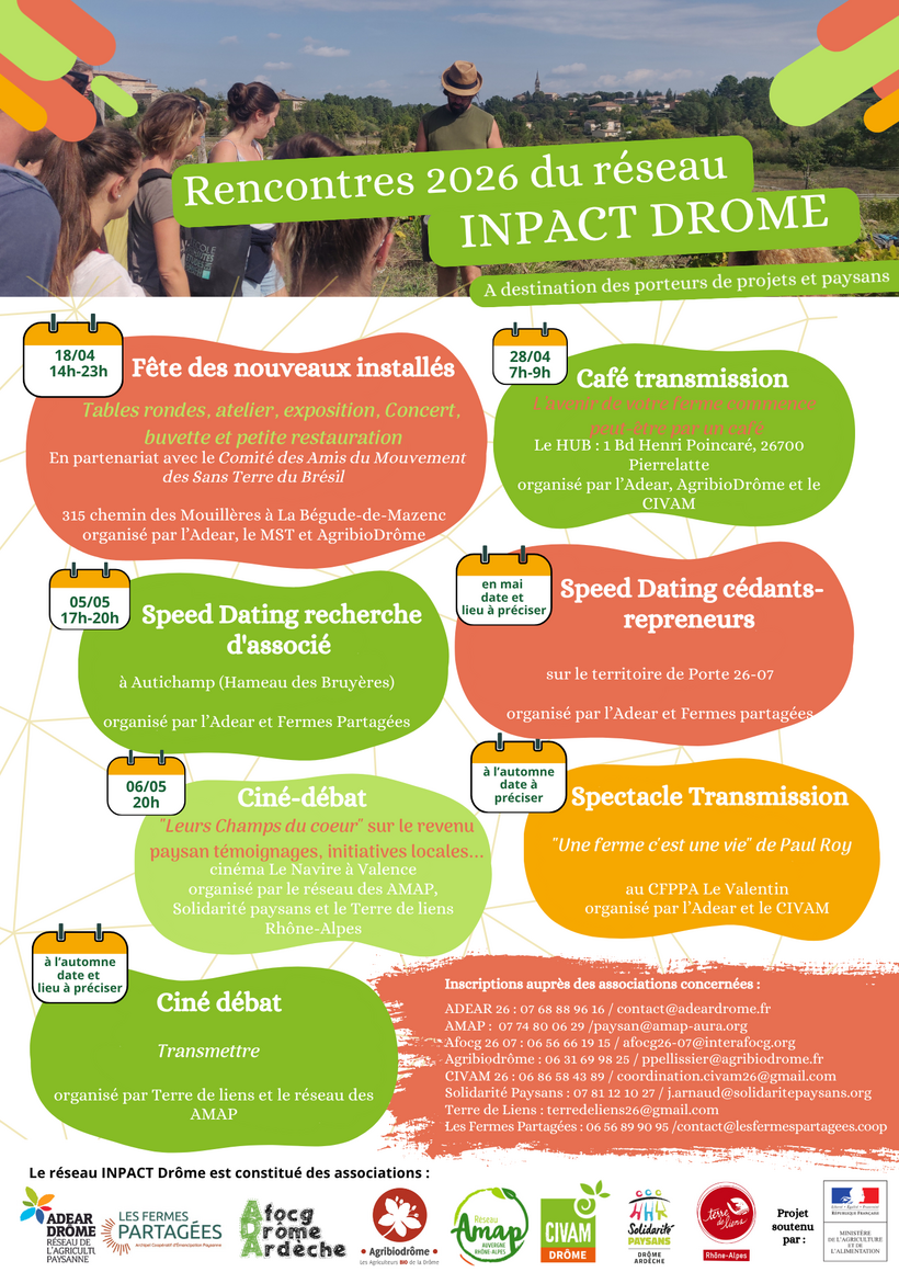 INPACT Drome programme 2026