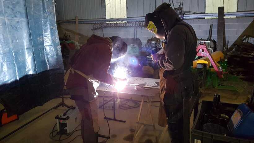 Formation autoconstruction d'outillages - soudure